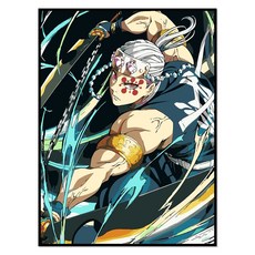 톰앤토미e DIY 아크릴 페인팅 그림 귀멸의 칼날 20종 40*50, 우즈이 텐겐, 1개