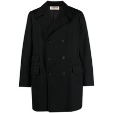 안젤로 빈티지 컬트 중고 1970 더블 브레스티드 울 코트