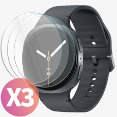 스톤스틸 1+1+1 갤럭시 워치8 워치8클래식 40mm 44mm 46mm PET 액정 보호 필름, 3개
