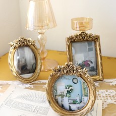 루이스 미니 액자 3종 앤틱액자 택1 p19, 1개, 앤틱골드