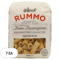루모 리가토니 면, 500g, 7개