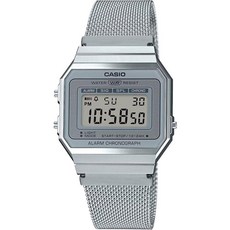 Casio 청소년 빈티지 데일리 알람 쿼츠 A-700Wm-7A A700Wm-7A 100M 여성용 시계 블루. 캐주얼 198982