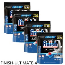 Finish ULTIMATE洗碗錠 酵素配方 強效去油 適用各種洗碗機 碗盤潔淨如新, 圖片色, 1個