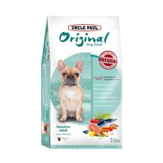 UNCLE PAUL 保羅叔叔 田園生機犬糧 10kg-12kg 狗乾糧 狗主食 狗飼料, 1個, 低敏成犬/室内/短鼻犬10kg, 10kg, 混合口味