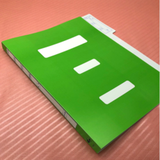 문구로드 pp 정부화일 A4 4칼라, 100개, 종이연두