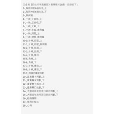 （隨身碟出貨）王金易 四柱八字高級班 教學影片28集