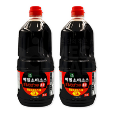 이엔푸드 메밀소바소스 2, 1.8L, 1개
