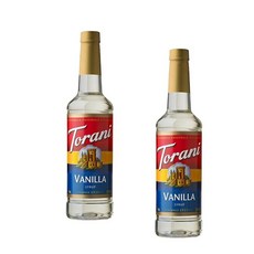 토라니 바닐라 시럽 Torani Vanilla Syrup, 750ml, 2개