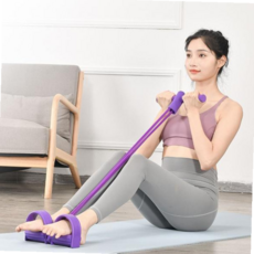 홈트 근력 운동 용품 풀업 튜빙 밴드 스트레칭 기구, 색상랜덤 1개, 색상랜덤 1개