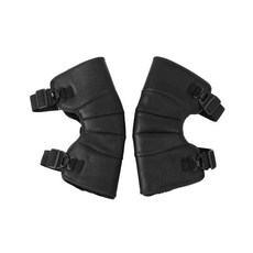 뽀마 오토바이 고급 야광 방한 무릎보호대 양쪽세트 M, 블랙, 1세트