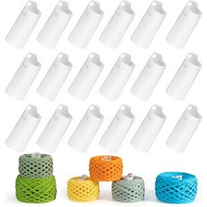 에코케이 9pcs 전기 실 와인더 M1용 볼 튜브 깔끔하게 보관할 수 있는 재사용 가능한 ABS 케이크 및 엉킴 없는 뜨개질크로칭 액세서리, 1_Yarn Ball Tube