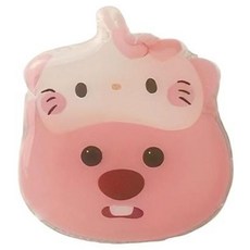 BuyChoo 고양이와 루피 캐릭터 그립톡 거치대, 1개, 핑크