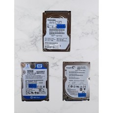 중고하드 SATA HDD 320GB 500GB 640GB 2.5인치 노트북용 (9.5mm이상-두꺼운것)