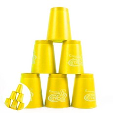 아이워너 스피드컵쌓기 스포츠스택스 프로 (옐로우) 컵쌓기 컵쌓기놀이 스택스 (Araium), 본상품