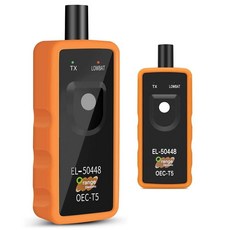 EL 50448 오렌지 TPMS GM용 재학습 도구 리셋 공구 타이어 센서 압력 모니터 시스템 활성화 GM 시리즈 차량용 OEC T5 2006 2025 189064, EL 50448 오렌지 TPMS GM용 재학습 도구 리