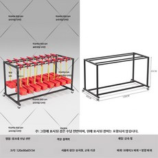 라켓 채 진열대 거치대 테니스 배드민턴 테니스라켓, 1개, F. 블랙 메인 이미지 제품
