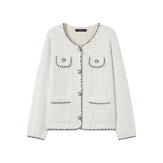 GGPX 노카라 진주 트위드 가디건 (GPDCK018D)