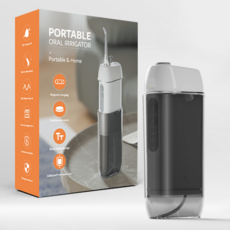 SERENDI 휴대용 구강세정기 5개노즐 세트 마그네틱충전 IPX7급방수, 화이트