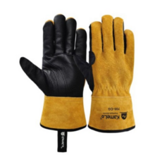 카멜로 찔림방지 안전장갑 양손세트 708-CG, 혼합카멜색상, 1세트