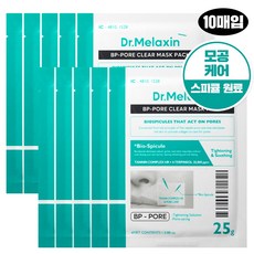 닥터 멜락신 비피 포어 클리어 모공 마스크팩, 10개, 1개입