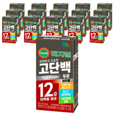 정식품 고단백두유 베지밀, 190ml, 32개