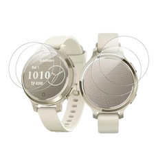 NOUKAJU Garmin Lily 2 액티브 액정보호필름 강화 유리 프로텍터 HD 강화 유리 9H 경도 긁힘 방지 지문 방지 쉬운 설치, NOUKAJU Garmin Lily 2 액티브 액정보호