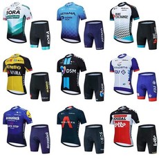 台灣熱銷 2025新款爆款2022新款夏季男款自行車騎行服速乾短袖套裝公路車透氣單車服