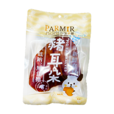 PARMIR 帕米爾 豬耳朵片 低溫烘烤 耐咬耐嚼 寵物零食, 1個, 耐咬零食, 60g, 豬耳朵