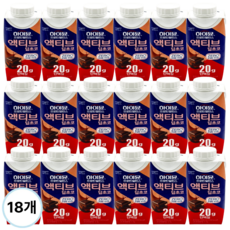 하이뮨 프로틴 밸런스 액티브 딥초코 제로 250ml 18개