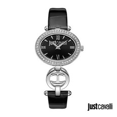 【JUST CAVALLI】卡沃利設計師女士腕錶(黑)_W-JU-001