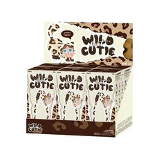 팝 마트 크라이베이비 와일드하면서도 귀여운 모바일 폰 랜야드 블라인드 박스 애니메이션 피규어 장식 인형 선물, 1개, 색상: 9. 6 Blind Boxes