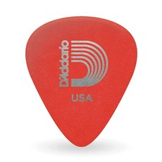 D'Addario Duralin 기타 피크 - 액세서리 어쿠스틱 기타 일렉트릭 베이스 기타용 뛰어난 강도 그립 내구성 퍼플 헤비 1.2mm 10팩_147274, 0.50mm-Super Light_147274, 25팩