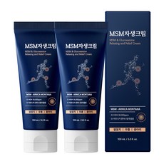 한보감 MSM자생크림 스포츠 리커버리 글루코사민크림, 2개, 100ml