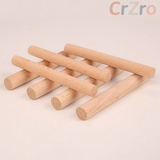 마크라메 둥근나무막대 원목재료 5종택1 공예용 커머스픽101, PL1144 1x15cm - 50개입