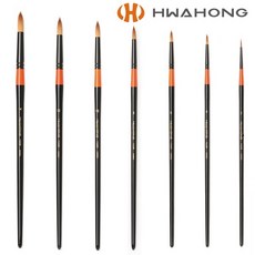화홍 수채화붓 700R 낱개 (호수선택), 화홍 수채화붓 700R 10호 환붓, 1개