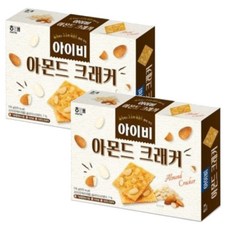 [모이다] 바삭하고 고소한 아이비 아몬드크래커, 2개