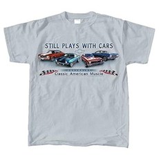 Joe Blow T's Chevy Chevelle Camaro Nova & Impala Muscle Car 티셔츠 L 그레이, Joe Blow T's Chevy Chevelle, C