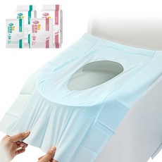 一次性馬桶墊 加長加厚馬桶坐墊紙 拋棄式 獨立包裝 旅遊便攜, 粉色, 18個