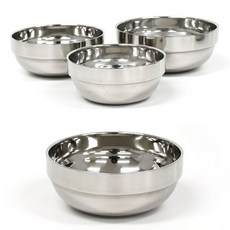 이중 보온 스텐 대접 국그릇 식판그릇 10.3x4.7cm 1호phi5+5nmn