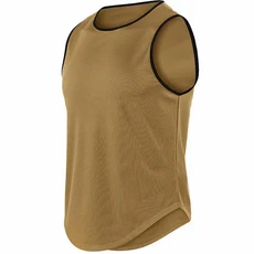 여름 남성 야외 농구 스포츠 통기성 땀 흡수 조끼 피트니스 운동 탑 캐주얼 패션 의류