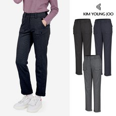 [사은품증정] 김영주 여성 골프웨어 젝시 약기모 일자 팬츠 533064