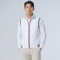 마스터베어 남성 심플 무지 나일론 베이직 조끼 라운딩 골프웨어 골프조끼 봄 여름 가을 기본조끼