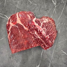 미국산 초이스 부채살 원육 구이용 스테이크용 2kg, 1개