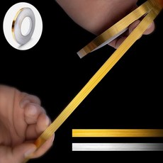 [1+1] 테이프 셀프 욕실 바닥 줄눈 타일 골드 대리석 시공, 2개