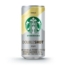 스타벅스 더블샷 바닐라 200ml