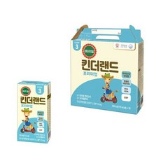 킨더랜드 프리미엄 3단계 190mlx16팩x1박스 16팩), 190ml, 1박스