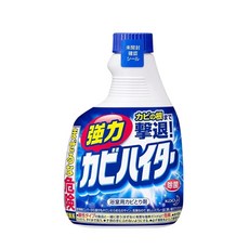 花王 KAO HAITER 浴室泡沫噴霧清潔劑 400ml 除霉清潔磁磚, 1個, 補充瓶400ml