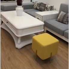 엔틱 벨벳 스툴 디자인 침실 소파 의자 라운지 드레스룸, A. 아자부 옐로우 454542