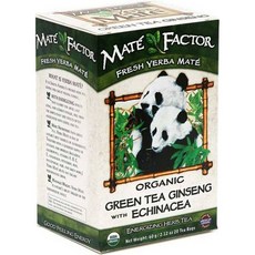 메이트 팩터 티 메이트' - 그린 인삼 20개입 (3팩) Mate Factor Tea Mate' - Green Ginsing 20-Count (Pack of 3), 3, 1개