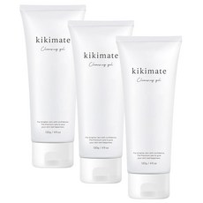 kikimate 클렌징 젤 메이크업 떨어뜨림 클렌징 폼 W 세안 불필요 속눈썹 OK 모공 얼룩 검게 민감한 피부 건조한 피부 오일 프리 무첨가 유기농 보습 120g 선물 선물, 1개, 1g